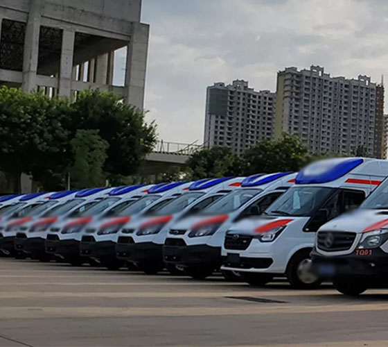 上杭县服务车队展示