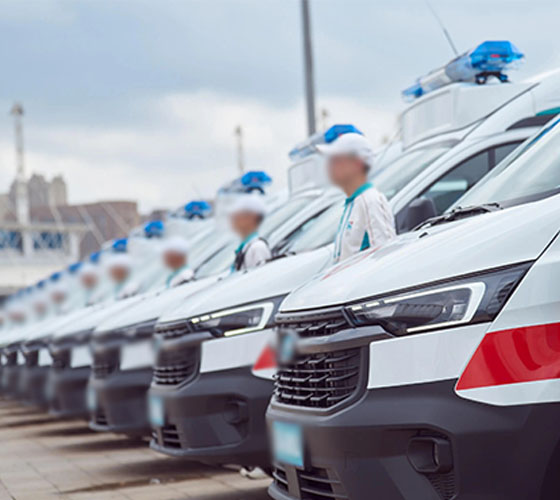 上杭县服务车队展示